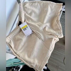 Jordan’s Beige Athletic Shorts